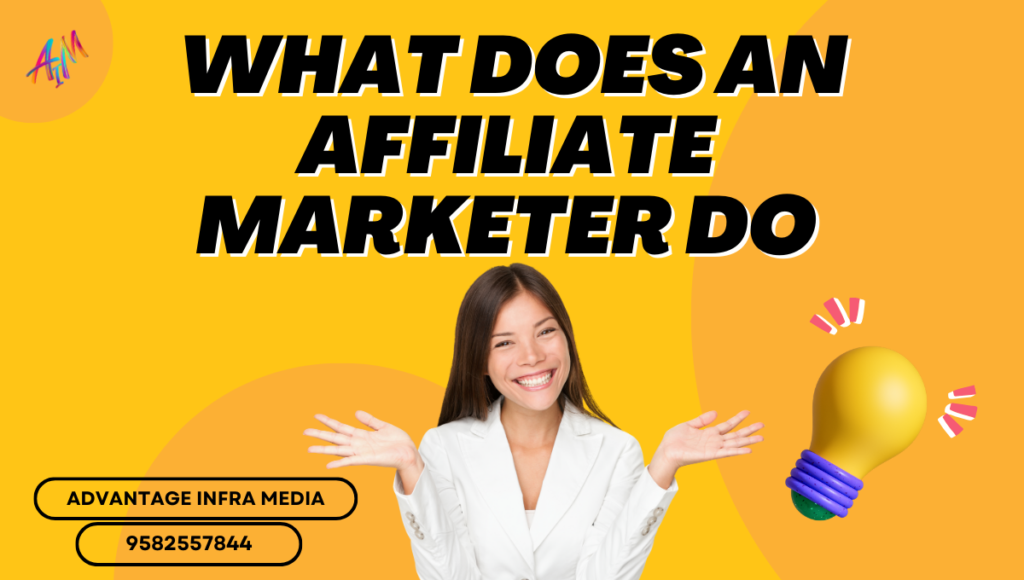 affiliate marketer